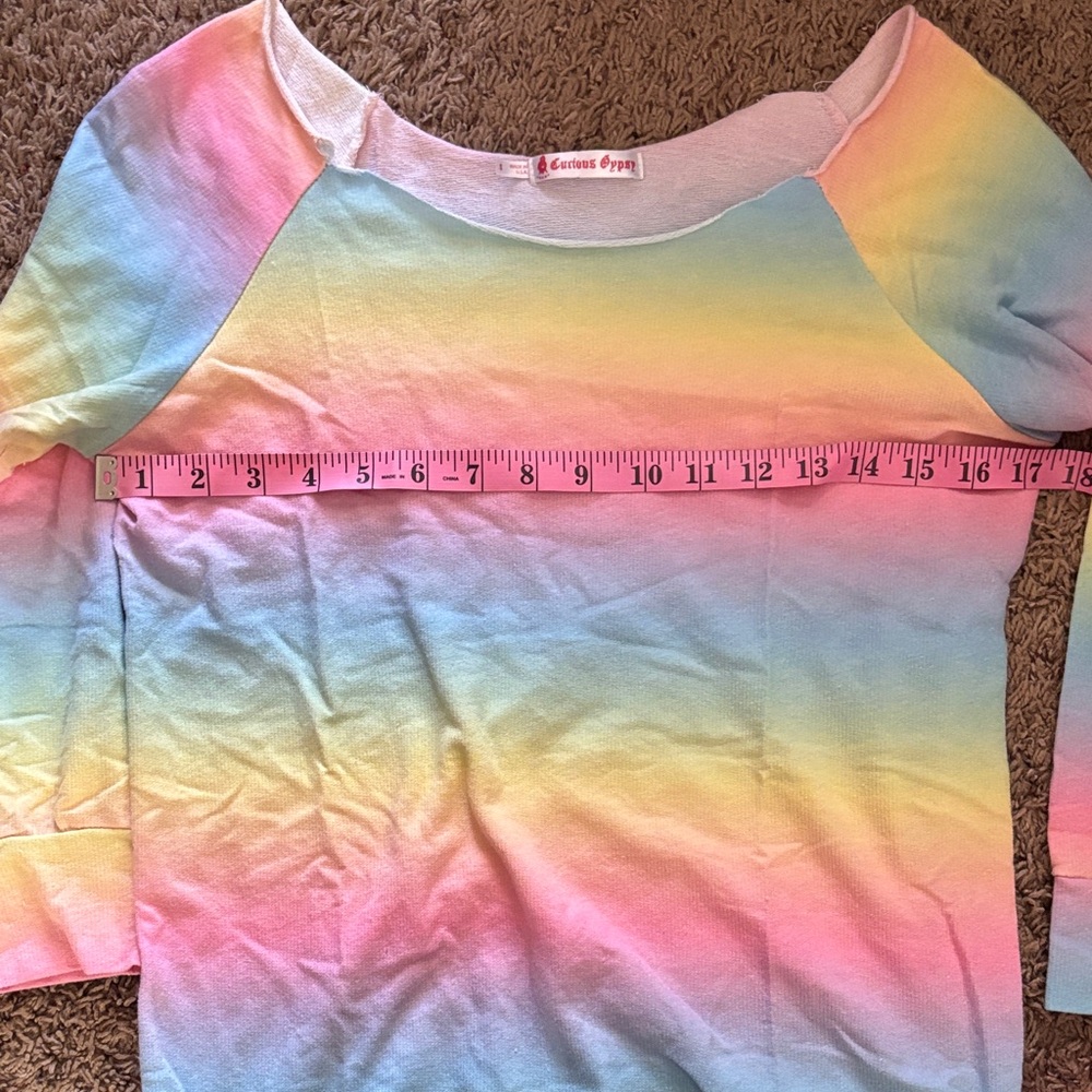 Colorful Kids Raglan Top - Picture 4 of 6